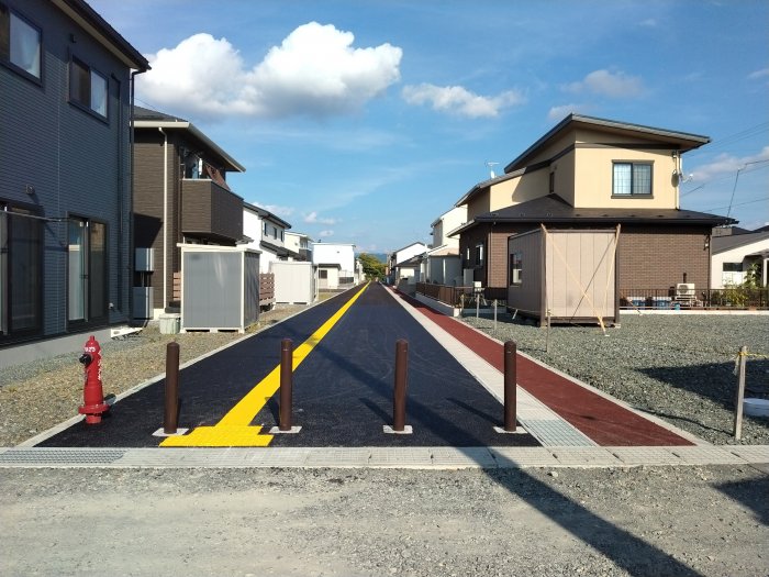 太田地区街路舗装及び宅地造成等工事